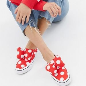 Disney Red and White Polka Dot Women's Shoes
